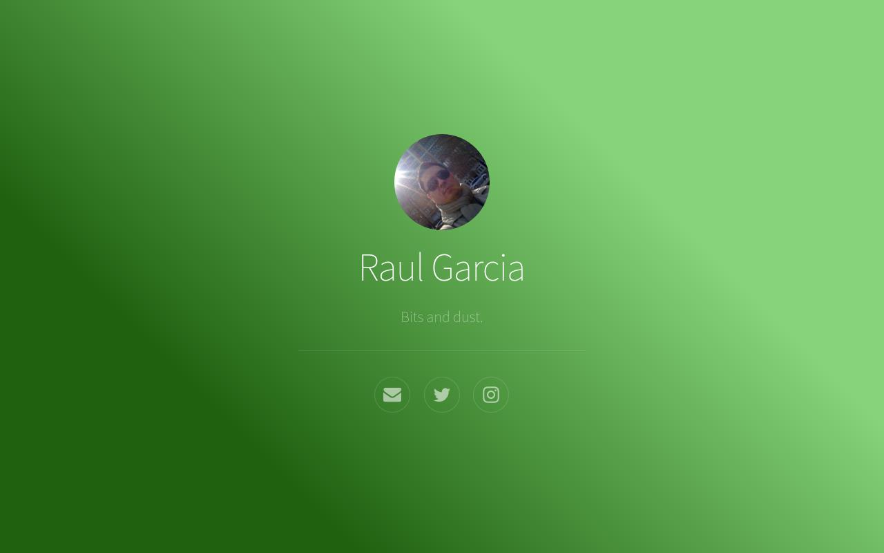 Carrd profile picture for @raul